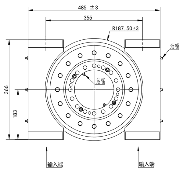 双蜗杆回转驱动0223图纸