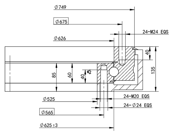 WZ0625-2双蜗杆回转驱动图纸